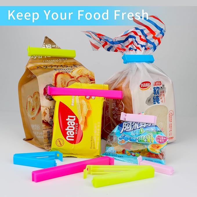 34 Pack Plastic Chip Clips - Image 5