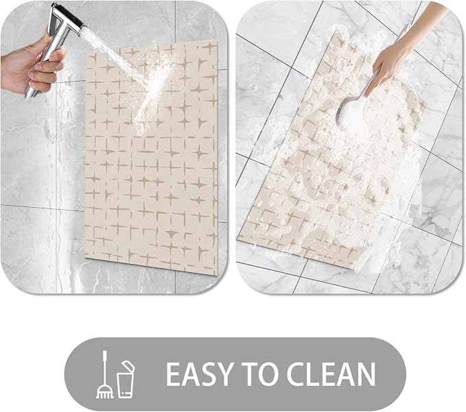 Ultra Thin Door Mat Indoor Entrance, 1/10 in Thin Door Mats - Image 5