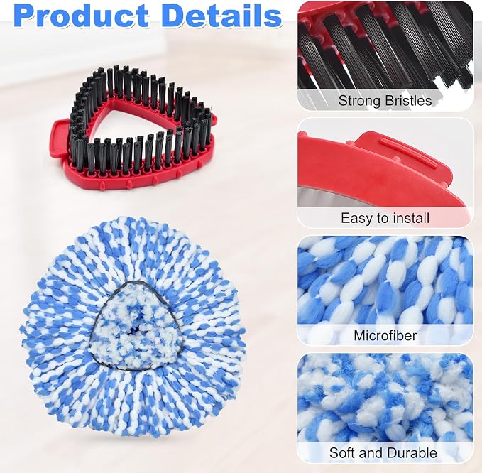 Mop Heads Replacements for Ocedar, 3 Pack Mop Replace Head for Ocedar - Image 5