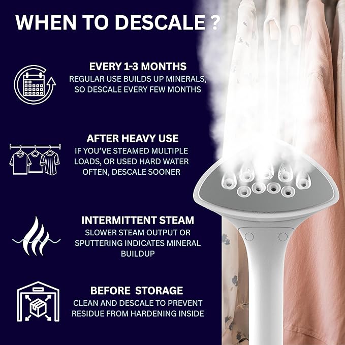 Garment Steamer Descaling Solution Decalcifier Packets - Image 4