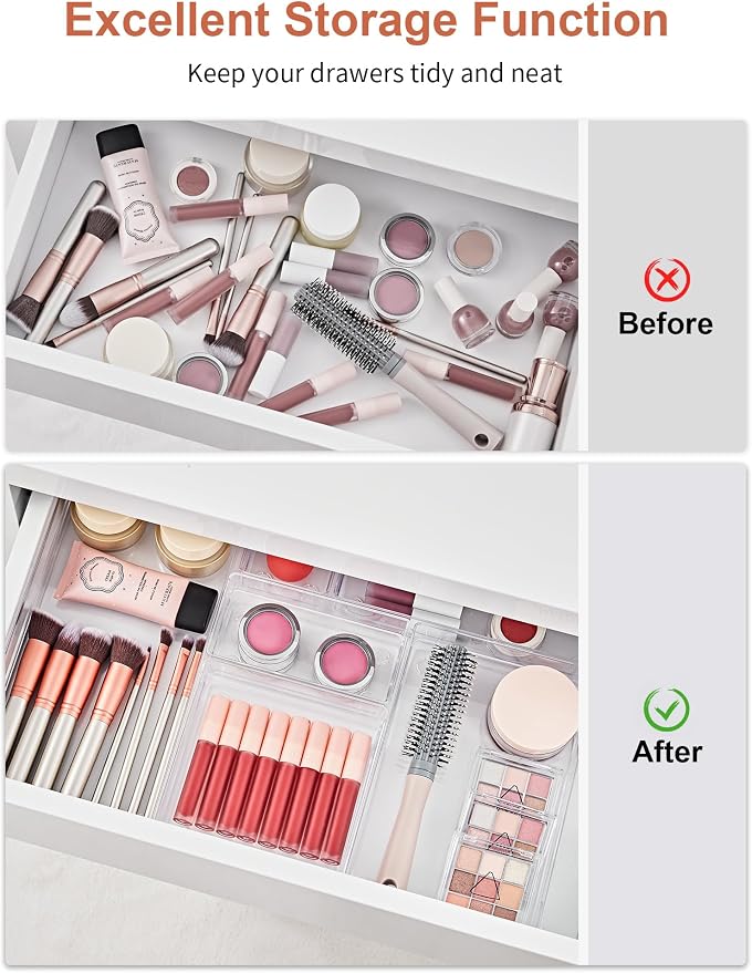 SMARTAKE 20-Piece Drawer Organizer - Image 4