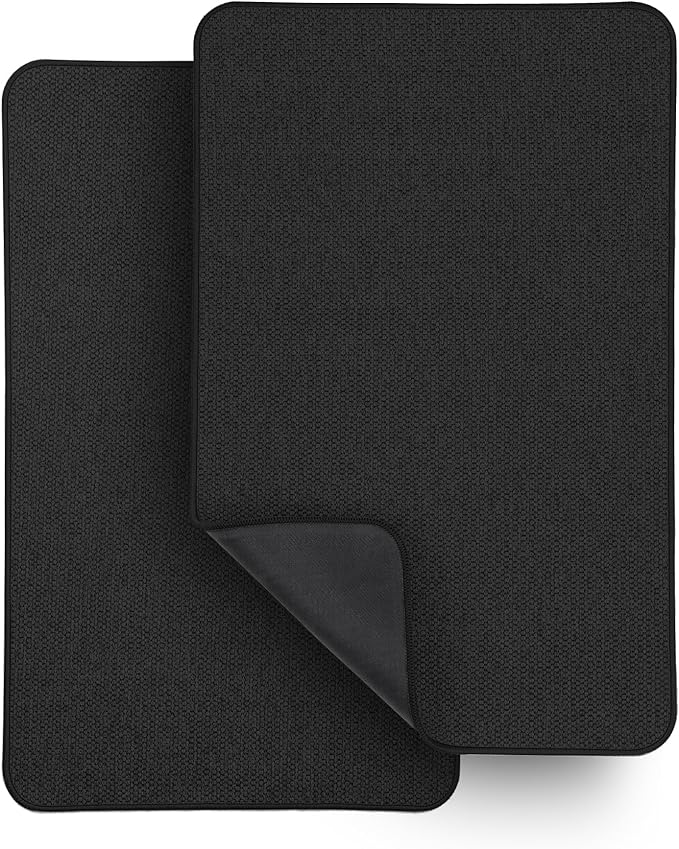 Bath Mat, Ultra Thin Bathroom Runner Rugs, Large Bath Mats by BosapDirect
