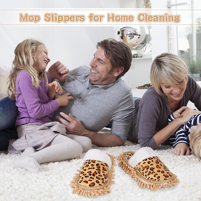 Microfiber Mop Slippers House Floor Dusting Slippers - Image 3