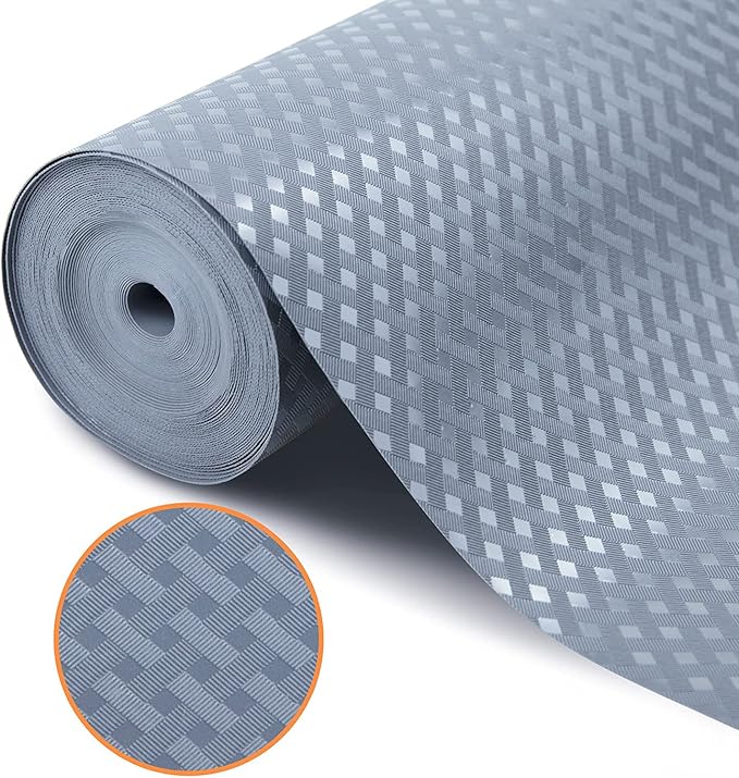 Shelf Liners for Kitchen Cabinets Refrigerator Liners Waterproof & Oil-Proof by SMARTSHELF