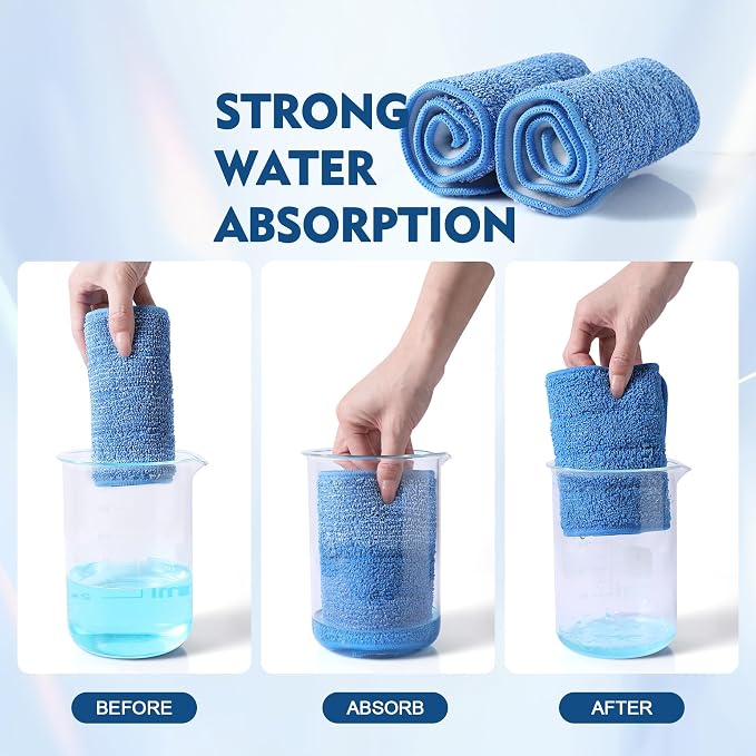 3 Pack Microfiber Mop Pads, Mop Replacement Pads Refills Floor Spray Mop Pads - Image 5
