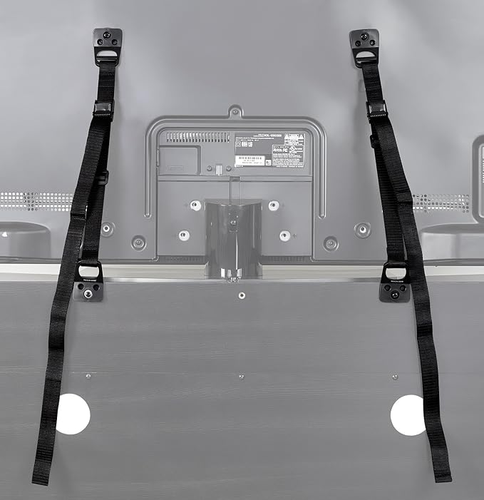 Mount-It! Safety Straps for TV, Dresser and TV Stands - Image 6