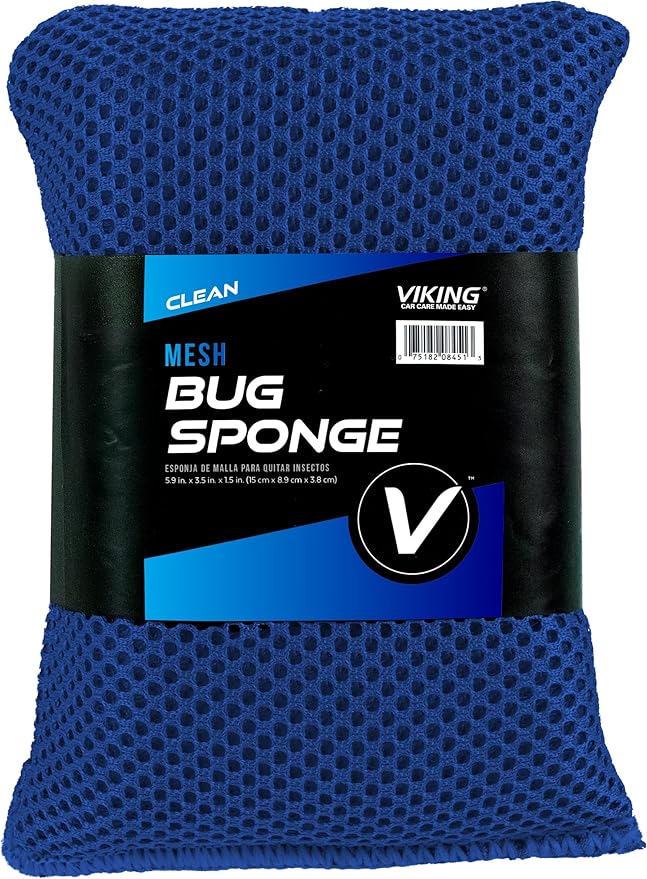 VIKING Mesh Bug Sponge, Car Wash Sponge by VikingCarCare