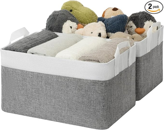 GRANNY SAYS Storage Baskets for Shelves, Closet Organizer Bins, Clothes Storage by GRANNYSAYS