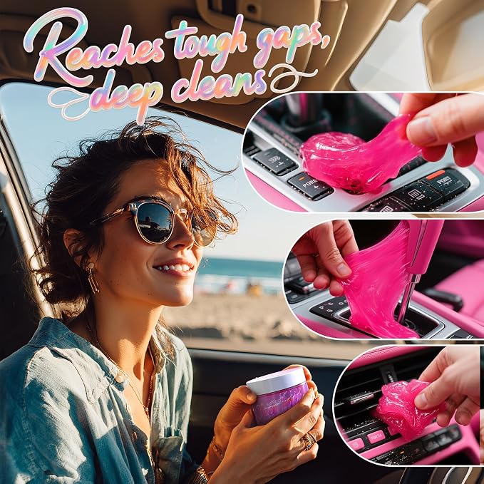 ASFSKY Car Cleaning Gel Dust Cleaning Putty Universal Car Interior Cleaner - Image 5