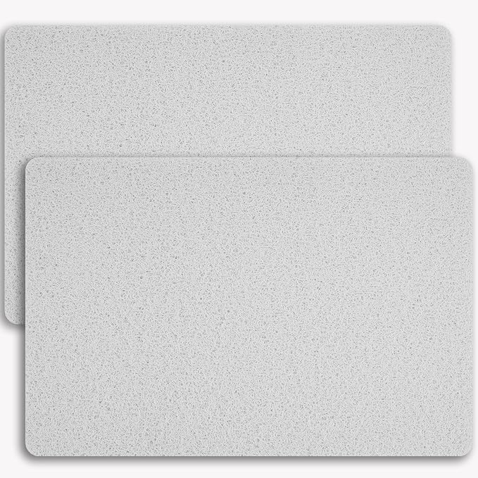 Non-Slip Bathtub Mat, 2 Pack Anti Slip Shower Mat, Fast Drying Bathtub Mats by Hargiis