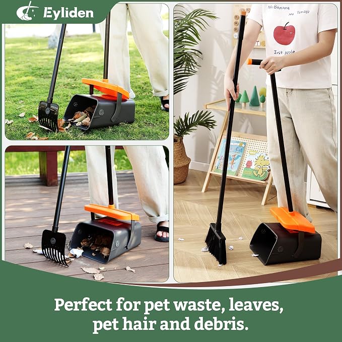 Eyliden Pooper Scooper Broom Set, Include - Image 2