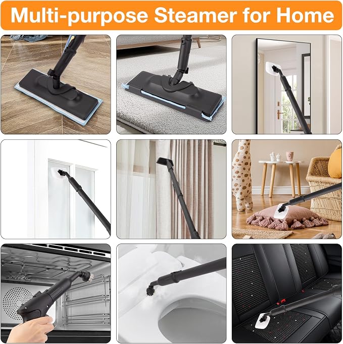 Powerful Steam Cleaner for Home, Chemical-Free Multipurpose Steam Cleaner - Image 8