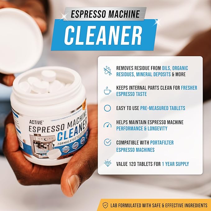 ACTIVE Espresso Machine Cleaning Tablets Descaling - Image 2