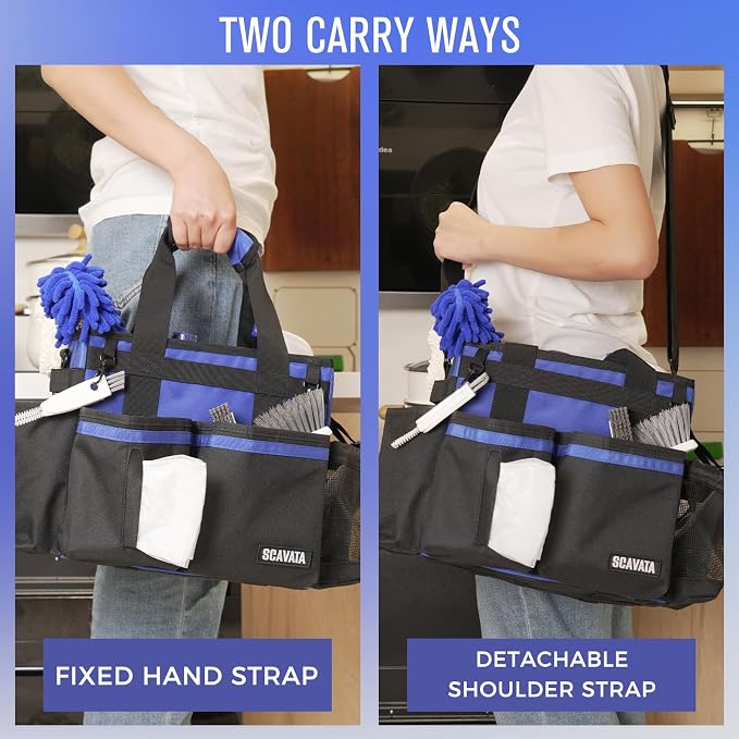 Compact Wearable Cleaning Caddy, Small Supplies Organizer - Image 6