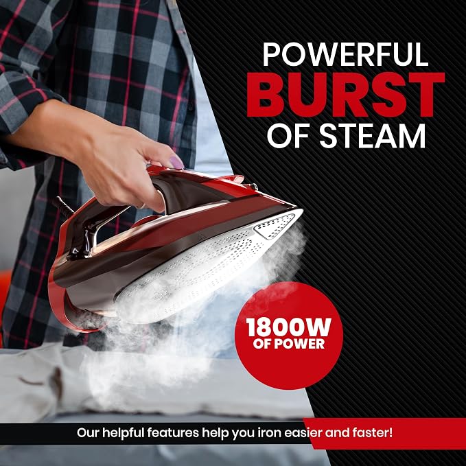 Utopia Home Steam Iron for Clothes - Image 8