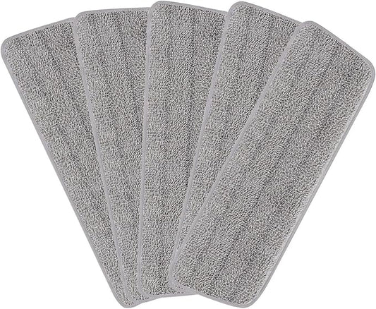 16.5 inch Reusable Mop Pads Microfiber Spray Mop Replacement Heads by H-Gamely