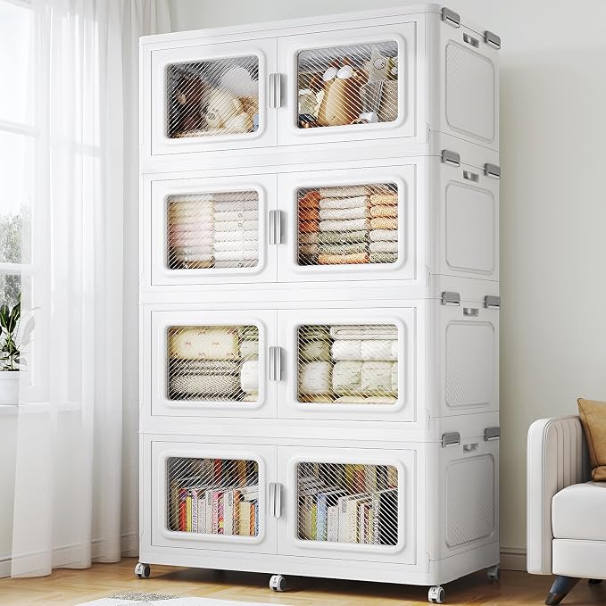 BROVIEW 880 Qt Stackable Storage Bin by BROVIEW-EnjoytheArtofLife