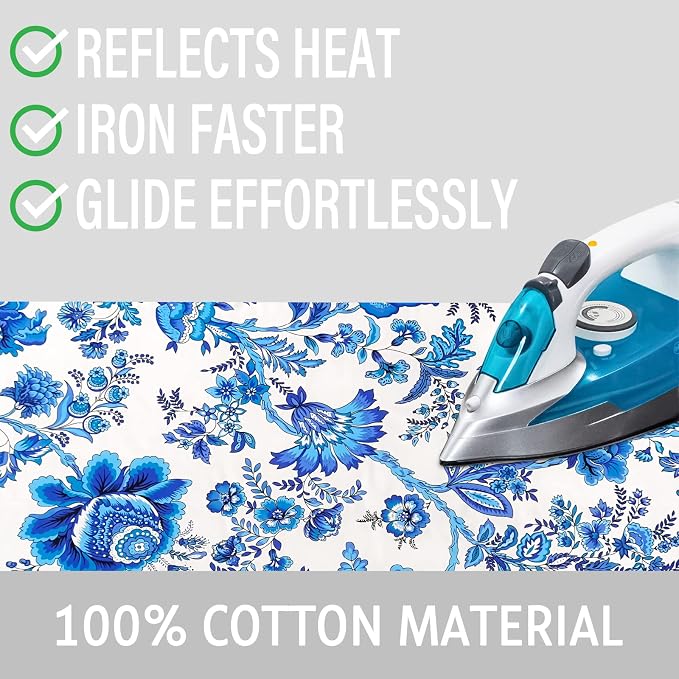 Ironing Board Cover and Pad 15x54 Inch Standard Ironing Board Cover - Image 3