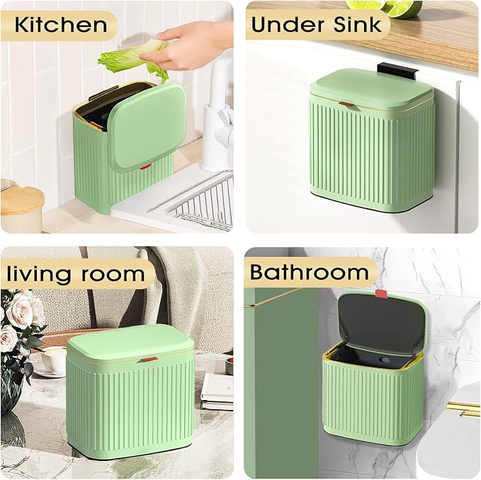 GloDeals Kitchen Small Trash Can - Image 7