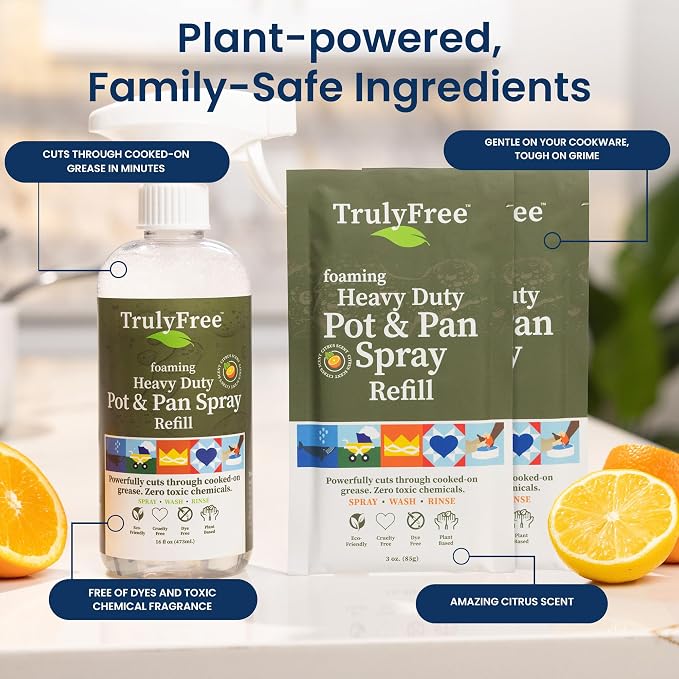 Truly Free Heavy Duty Pot & Pan Spray - Image 3