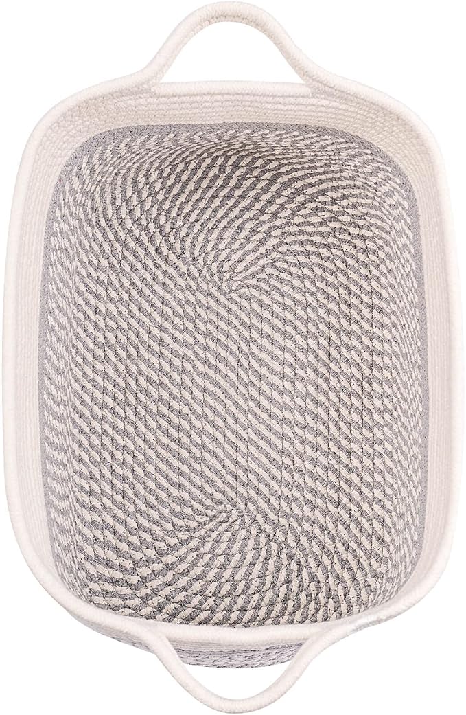 Medium and Large Woven Basket//With Handle, Used - Image 4