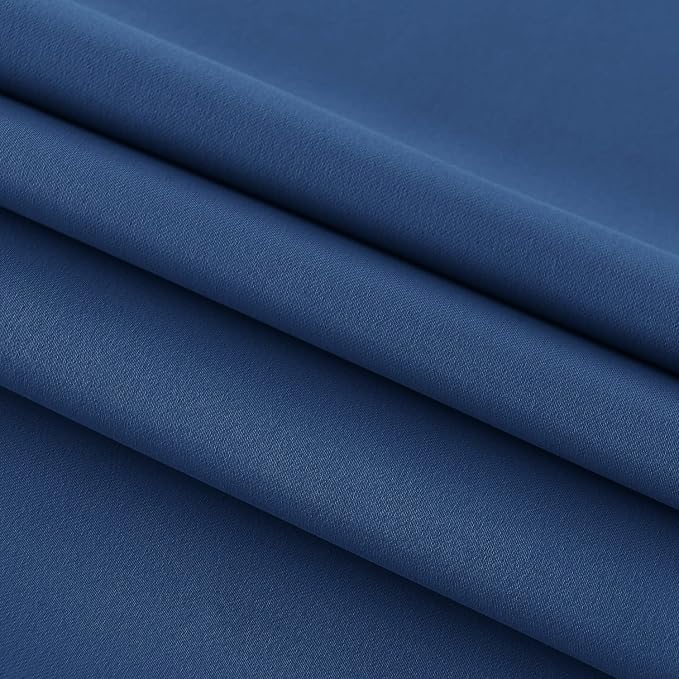 DWCN French Door Curtains – Rod Pocket Thermal Blackout Curtain - Image 5