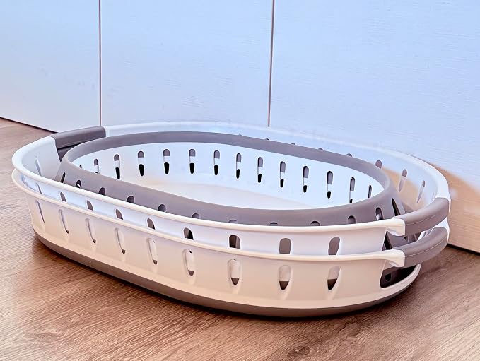 Premium Collapsible Laundry Baskets – Foldable Laundry Basket & Hamper Bin 45L - Image 4