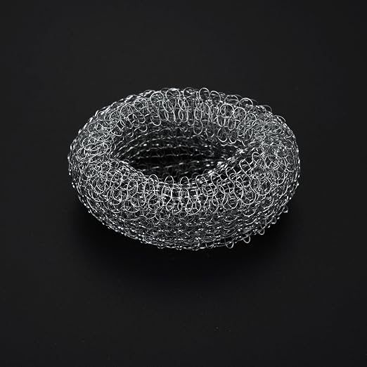 Shappy 20 Pieces Lint Traps Washing Machine Drain Hose Filter Stainless Steel - Image 3