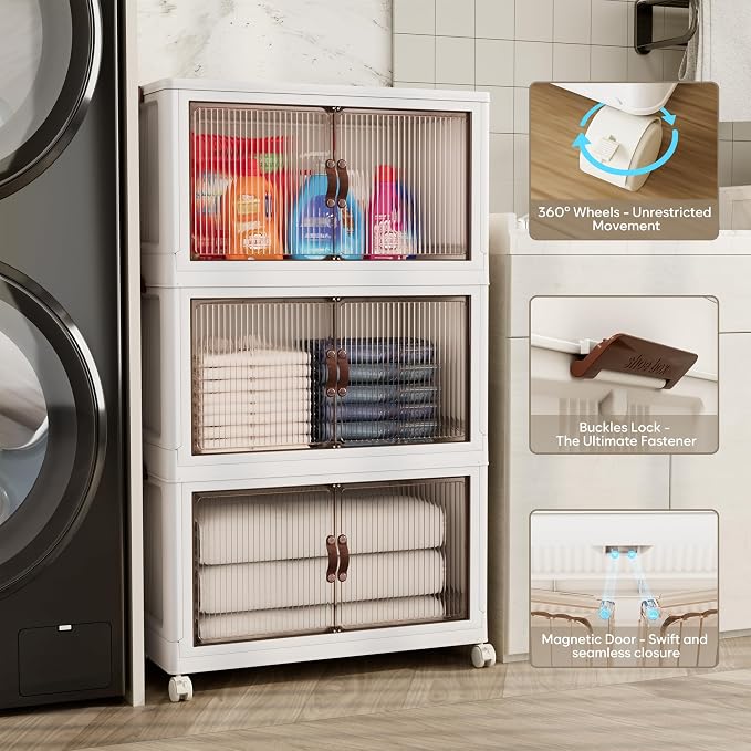 Jalove 88QT Plastic Storage Bins - Image 6