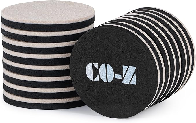 CO-Z 16pcs Felt Furniture Sliders by CO-Z