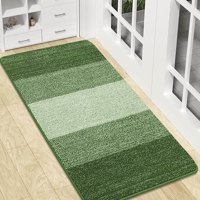 Kitinjoy Indoor Outdoor Door Mat, 47x20 Non-Slip Absorbent Dirt Trapper by Kitinjoy