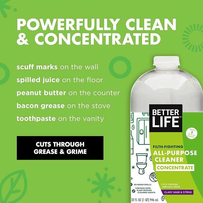 Better Life All Purpose Cleaner Concentrate- Multipurpose Home and Kitchen - Image 7