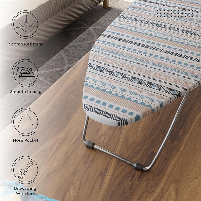 Encasa XO Ironing Board Cover and Pad 28"x12" - Image 7