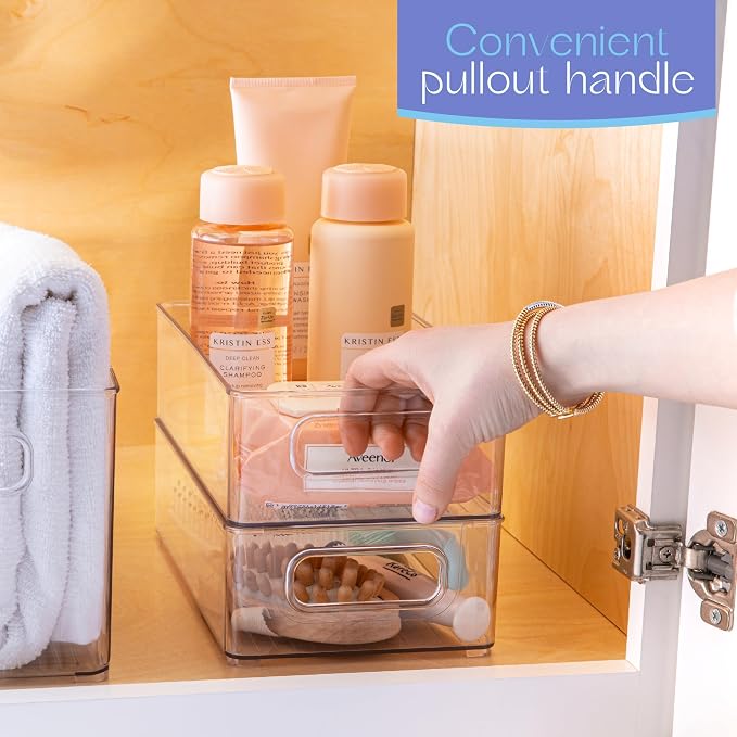 Plastic Food Storage Clear Container Bin - Image 5