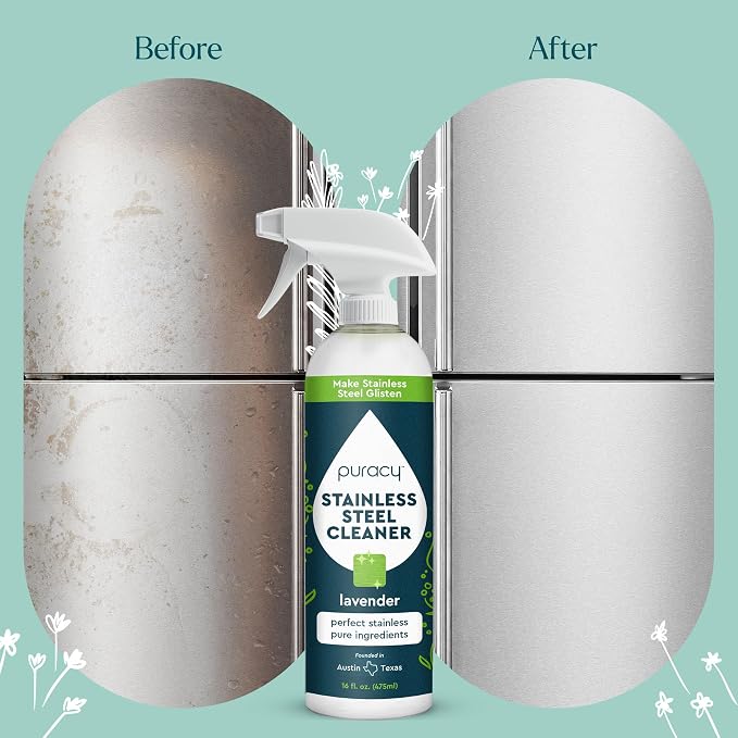 Puracy Stainless Steel Cleaner, Natural Stainless Steel Sink Cleaner, Stainless - Image 3