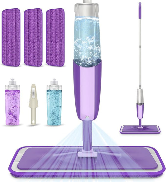 Spray Mops for Hardwood Floor Cleaning by MEXERRIS