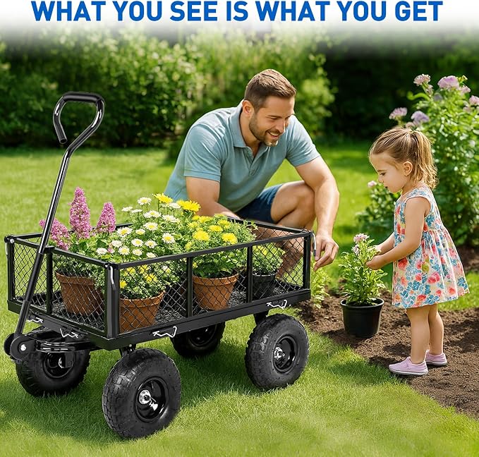 Yesker Steel Garden Carts - Image 7