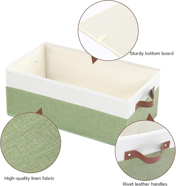 3 Pack Large Capacity Storage Bins Closet Organizer - Image 4