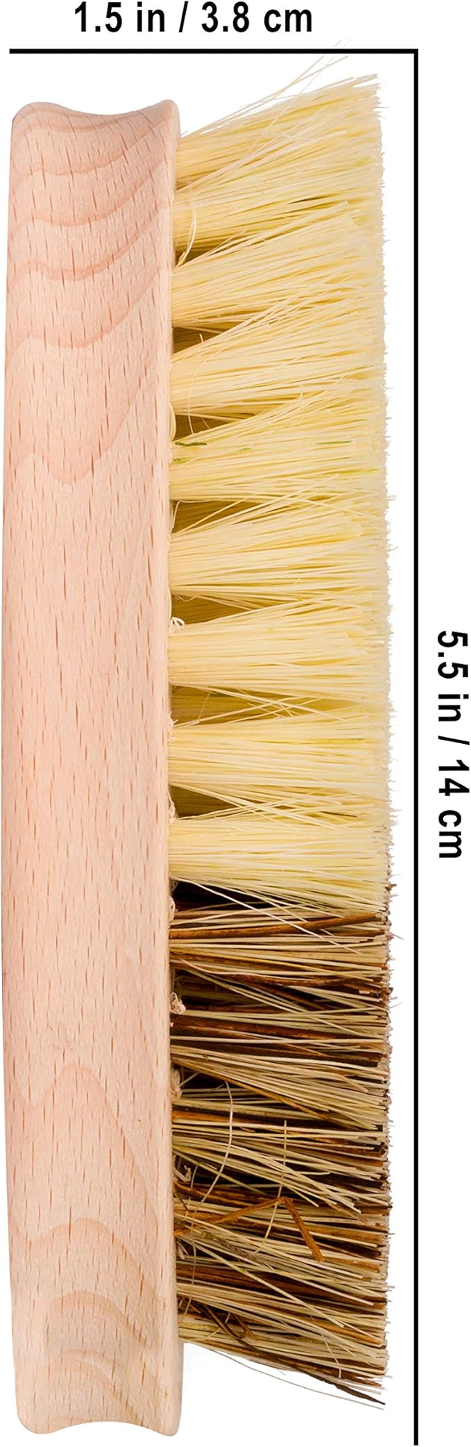 REDECKER Hard and Soft Side Vegetable Brush - Image 4