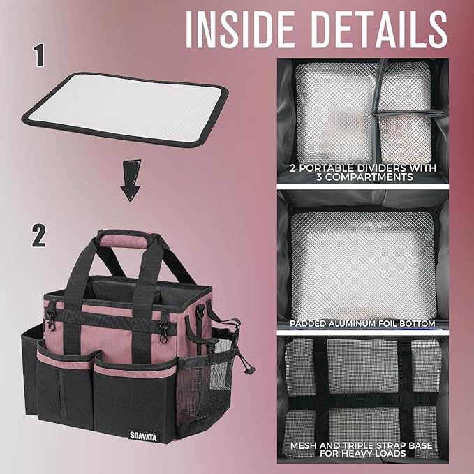 Compact Wearable Cleaning Caddy, Small Cleaning Caddy Supplies Organizer - Image 4