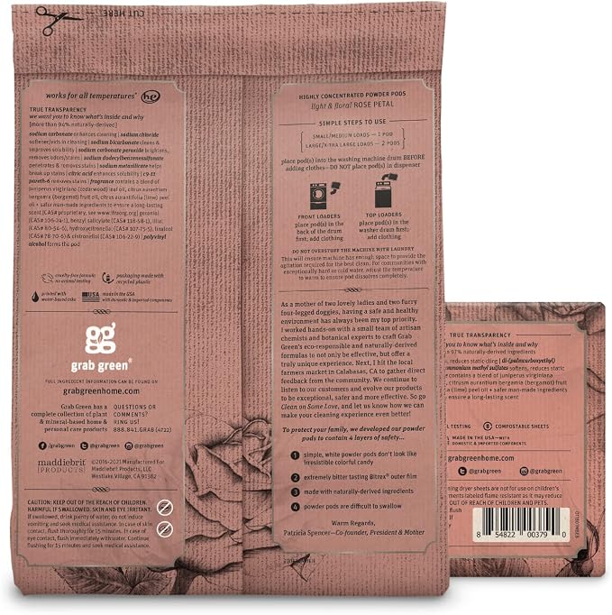 Grab Green Stoneworks Laundry Detergent Pods and Dryer Sheet Bundle - Image 2