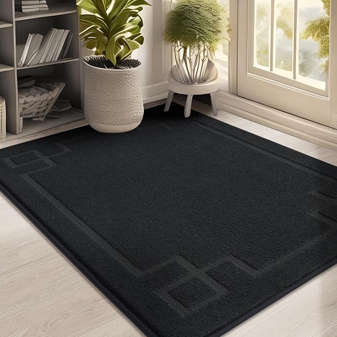 BEQHAUSE Door Mat 32" x 48", Non-Slip Door Mats Indoor Entryway Rugs Washable by BEQHAUSE