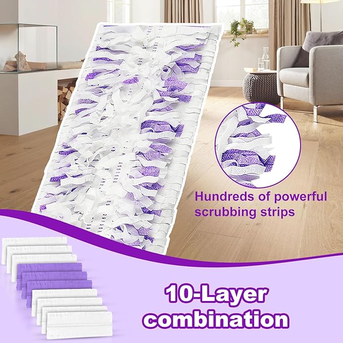 20 Count Disposable mop Pads Refills Compatible - Image 3