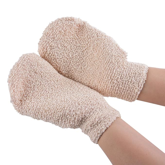 Bath Shower Gloves- Elastic Bath Mitts - Image 2