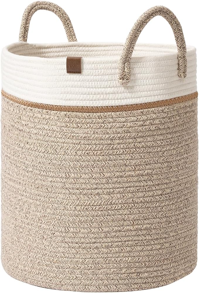 LA JOLIE MUSE Woven Basket Rope Storage Baskets by LaJol%C3%ADeMuse