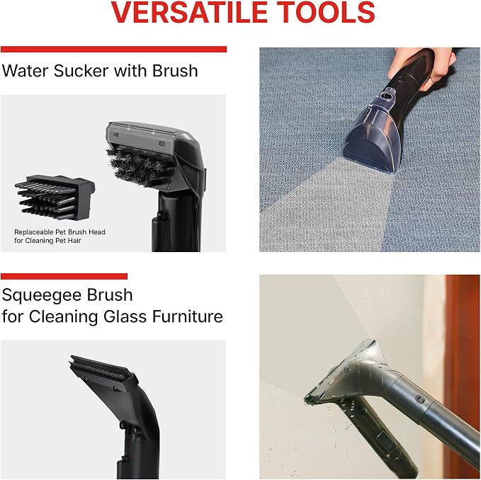 Shop-Vac Portable Carpet and Upholstery Cleaner Machine, Powerful Spot Cleaner - Image 4
