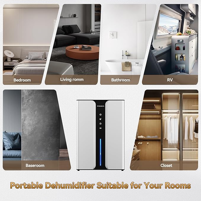 95oz Home Dehumidifier, Quiet dehumidifier - Image 8