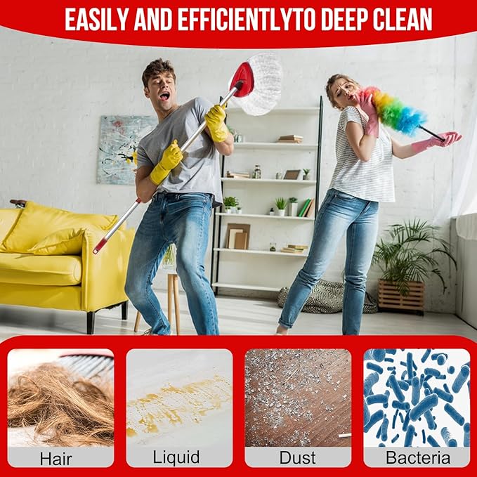 Spin Mop Head, Handle Replacement - Image 5
