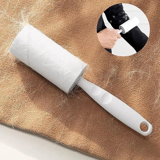 Lint Rollers for Pet Hair Extra Sticky, 400 Sheets Mega Value ，Clothing Hair - Image 5