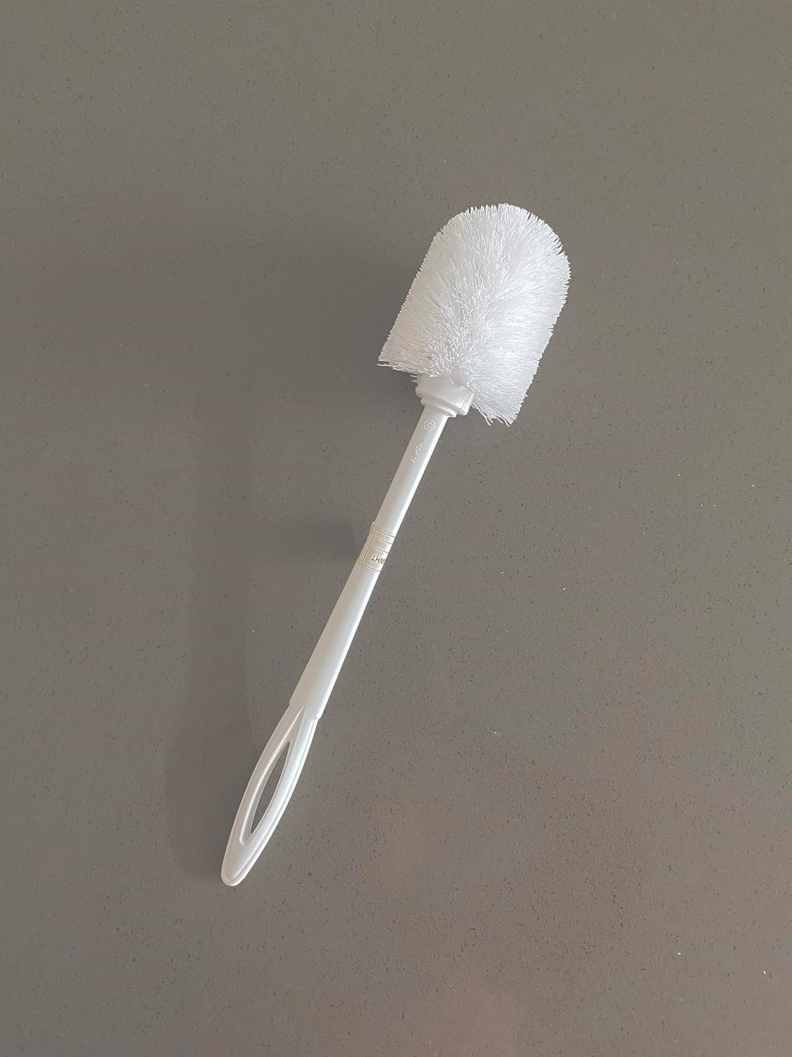 Rubbermaid Commercial Products 15" Toilet Brush, White, Toilet Bowl Brush for Bathroom, Professional/Janitorial Scrub Brush for Toilet